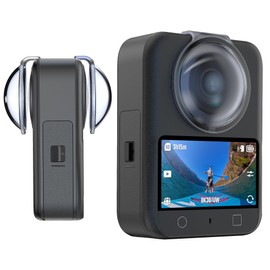 CYNOVA OSMO 360 Lens Protector for DJI Osmo 360 Accessories (2 Pieces, Lens Protector for DJI Osmo 360, Plastic Housing, Scratch-Resistant, Abrasion-Resistant & Resistant to Scratches, Easy