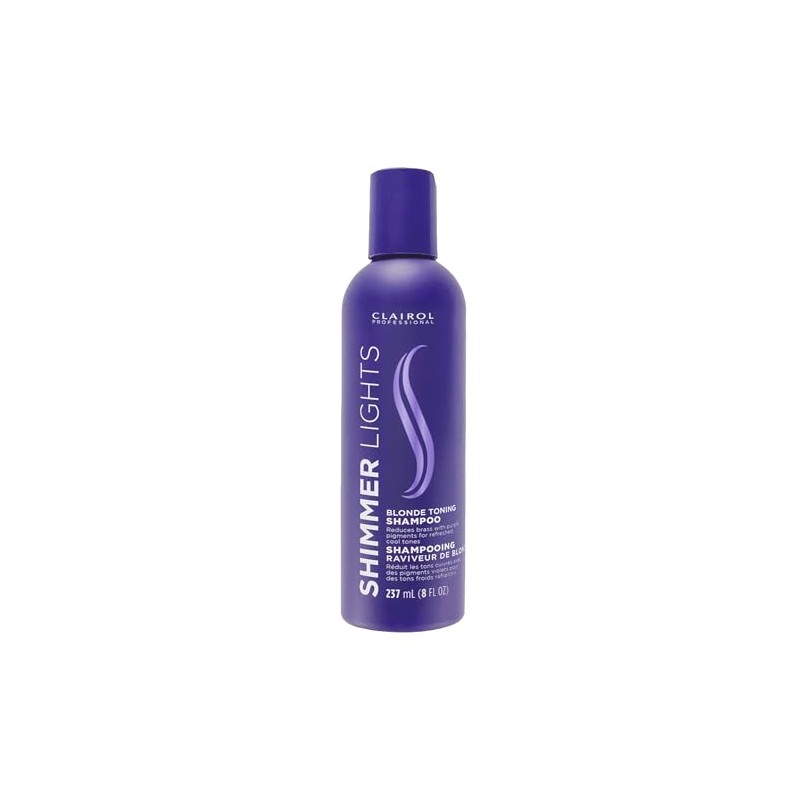 Clairol Open Line Shampoo Acondicionador Morado Shimmer Lights, 236 ml