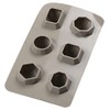 BITZ Ice Cube Tray Diamond Grey