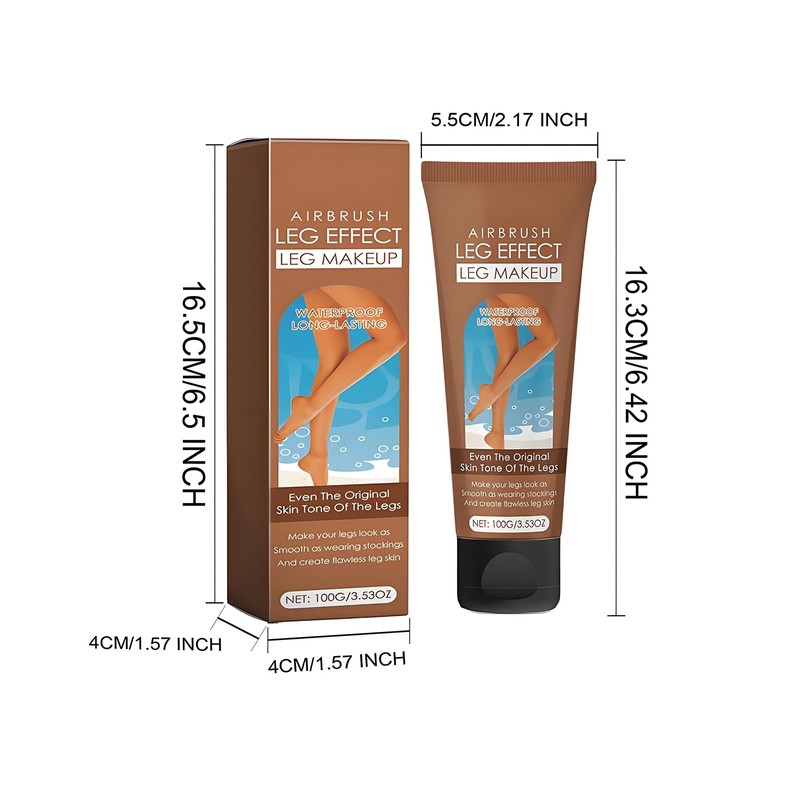 2PCS Waterproof Leg Makeup with Tanning Effect – Full Coverage