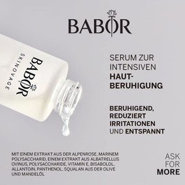 BABOR SKINOVAGE Calming Serum for Sensitive Skin, Soothing Serum with Almond Oil and Vitamin E, No Colours or Fragrances, Vegan Formula, 30 ml