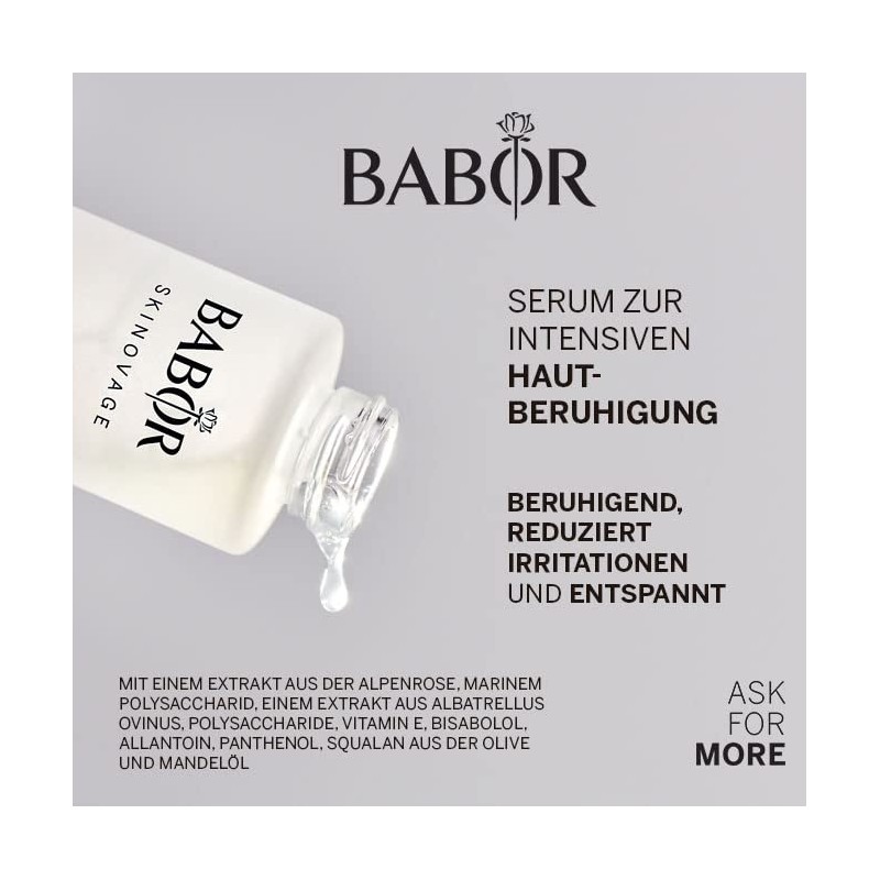 BABOR SKINOVAGE Calming Serum for Sensitive Skin, Soothing Serum with