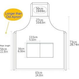 TRENDBOX Total 11 PCS Plain Color (Medium Size) Bib Apron Adult Women Unisex for Waist size 30" to 42" Durable Comfortable with Front Pocket Washable For Cooking Baking Kitchen Restaurant crafting