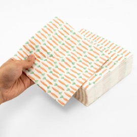 Cheerland - 50 servilletas de papel desechables de pascua para primavera, Pascua, baby shower, suministros para fiestas