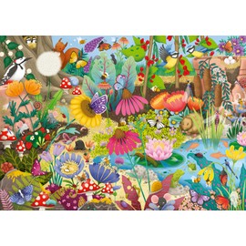 Ravensburger Little Garden World 1000 Piece Jigsaw Puzzle for Adults and Kids Age 12 Years Up