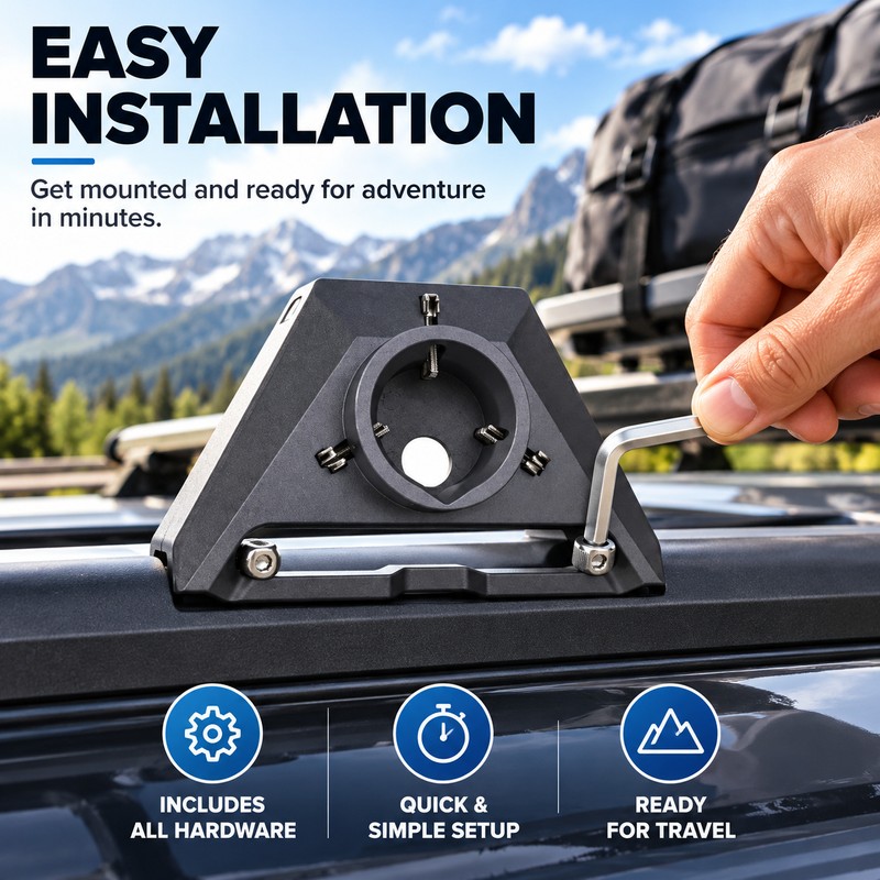 Starlink Gen 3 Pipe Mount Adapter for Satellite Dish Installation
