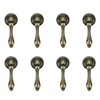 Mcredy Cabinet Tear Drop Pull Handle Pulls Antique Bronze Set