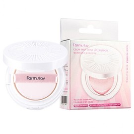 Pink Tone-Up Cushion with Pearl Extract for a Radiant Glow 15g