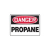 Accuform "Danger Propane" Safety Sign, Accu-Shield™, 7 x 10 Inches