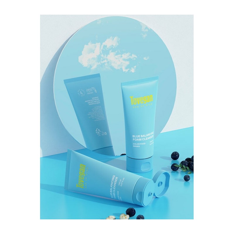 Tovegun Blue Balancing Foam Cleanser 150ml / 투비건 블루 밸런싱