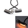 evomosa Motorcycle Mini LED Indicator Light Flowing Water Flashing Indicator