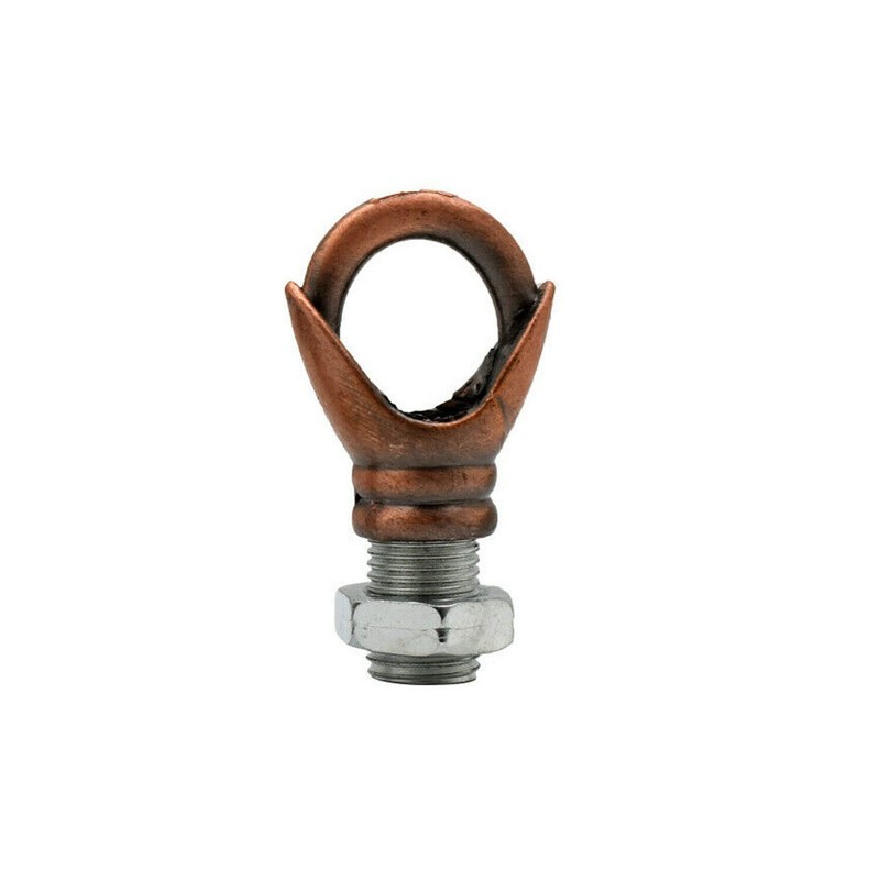 LEDSone 5 Pieces Mini Ceiling Hooks Antique Carving Design Safety