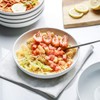 Selamica Ceramic 7.8 inch pasta bowls, 26 Ounce large porcelain