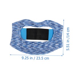 SEWACC Vr Eye Mask Cover Pad Breathable Washable Eye Mask for Virtual Reality Headsets Elastic Design for Comfort for Gaming and Workouts Compatible