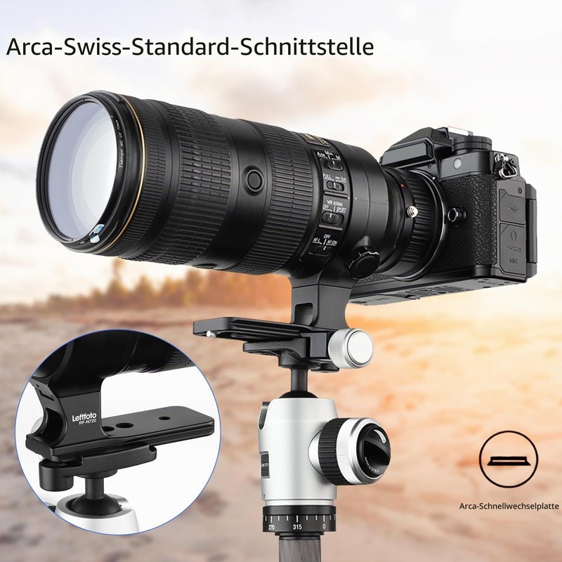 Leftfoto Replacement Lens Base for Nikon AF-S Nikkor 70-200mm f/2.8E