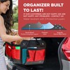 TRUNKCRATEPRO Red Car Accessories Trunk Organizer for Car, SUV Premium
