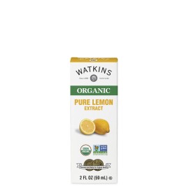Watkins ORGANIC PURE LEMON EXTRACT, 2 FL. OZ.