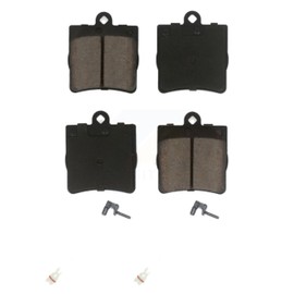 CMX Rear Ceramic Disc Brake Pads And Wear Sensors Kit Replacement For Chrysler Crossfire KCW-101004