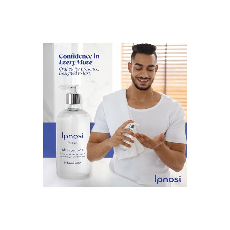 Crema Corporal Feromonas Ipnosi Hombres Loción Hidratante Que Aumenta Confianza