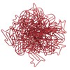 100pcs Cat Shape Paper Clips Increase Slip Resistance Rust Prevention