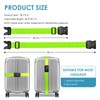 Travel Inspira Luggage Straps with TSA Combination Lock - Adjustable,