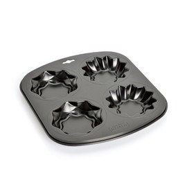 Kaiser Petit Café Paris 644318 Baking Tray with 4 Moulds 31 x 28 cm