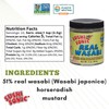 Sushi Sonic 51% Real Wasabi Powder, for Sushi, Sashimi, Snack