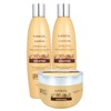 Keratina Kit · Restaura Fortalece Y Nutre · Shampoo, Acondicionador