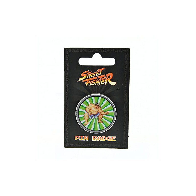 Half Moon Bay PBADCC03 Street Fighter-E Honda (Pin Badge) Half
