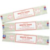 Divine Satya Nag Champa Incense Sticks, White Sage, 3 Packs