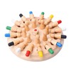 Wooden Memory Chess Game Logic Thinking Training Color Matching Stick