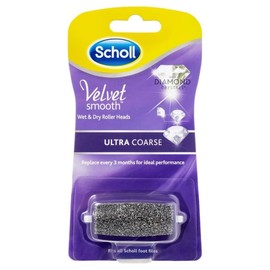 Scholl Buy Scholl Velvet Smooth Wet and Dry Ultra Coarse Roller Heads 1 Pack Online