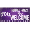 Fan Creations TCU Fans Welcome Sign, Multi