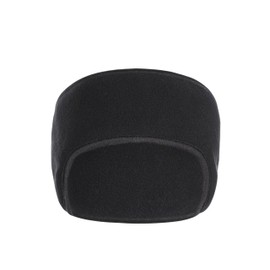 Trespass Lorax, Black, Headband with Ear Warmers, Double Sided Fleece Adult Unisex, Black