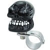 Lunsom Steering Wheel Knob, Skull Shape Driving Power Handle Control
