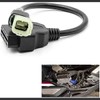 Motocicletas OBD2 a 4 pines, cable adaptador de diagnóstico para