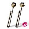 2 Pack HE 55220 Titanium Water Heater Element, Screw in