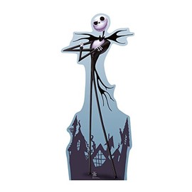 Cardboard People Jack Skellington Life Size Cardboard Cutout Standup - Tim Burton's The Nightmare Before Christmas