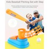 Kids Baseball Pitching Toy 3 Balls Baseball Bat Sports Leisure