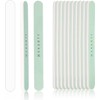 MAKARTT 10pcs Fine Nail Buffer File Polisher Smooth and Shiny