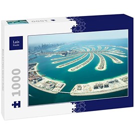 Lais Puzzle View of Palm Island in Dubai 1000 Pieces