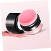 Minkissy 5pcs Women Loose Powder Blush with Puff for Cheeks