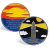 Lighthouse Sobriety Coin AA Sobriety Chip Spreading Light Recovery Medallion