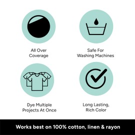 Tulip Fabric Dye Pod Vitamin Sea (Blue), Dye for Washing Machines