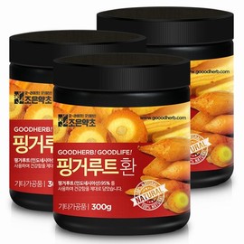Joeun Yakcho 핑거루트환 300g x 3통 Fingerroot Powder 300g x 3 Bottles