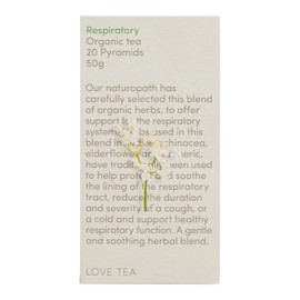Love Tea Respiratory Pyramid Tea Bags, 20 Tea Bags
