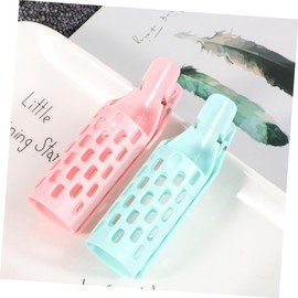 Healeved 3pcs Manual Hair Curlers Styling Tools Lightweight Abs Hair Rollers Salon and Home Use Bang Rollers Random Color