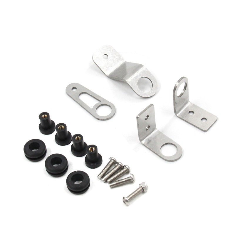 Bolt on Radiator Bracket Kit Replacement for Honda Civic 1992-2000