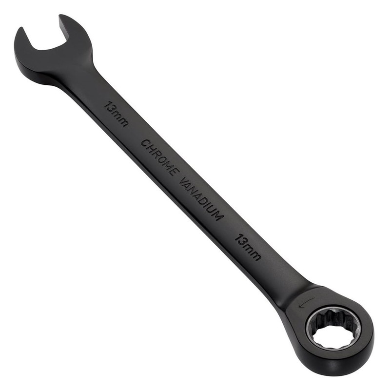 Draper 03884 Expert HI-TORQ Metric Ratchet Combination Spanner, 13mm, Black