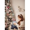 Briful 18CM Large Christmas Baubles, 7.1" Xmas Tree Decorations Silver